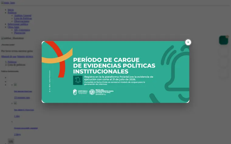 Captura real de PolariScore