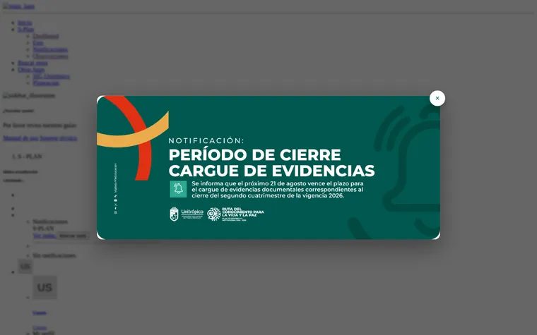 Captura real de S-PLAN · PDI